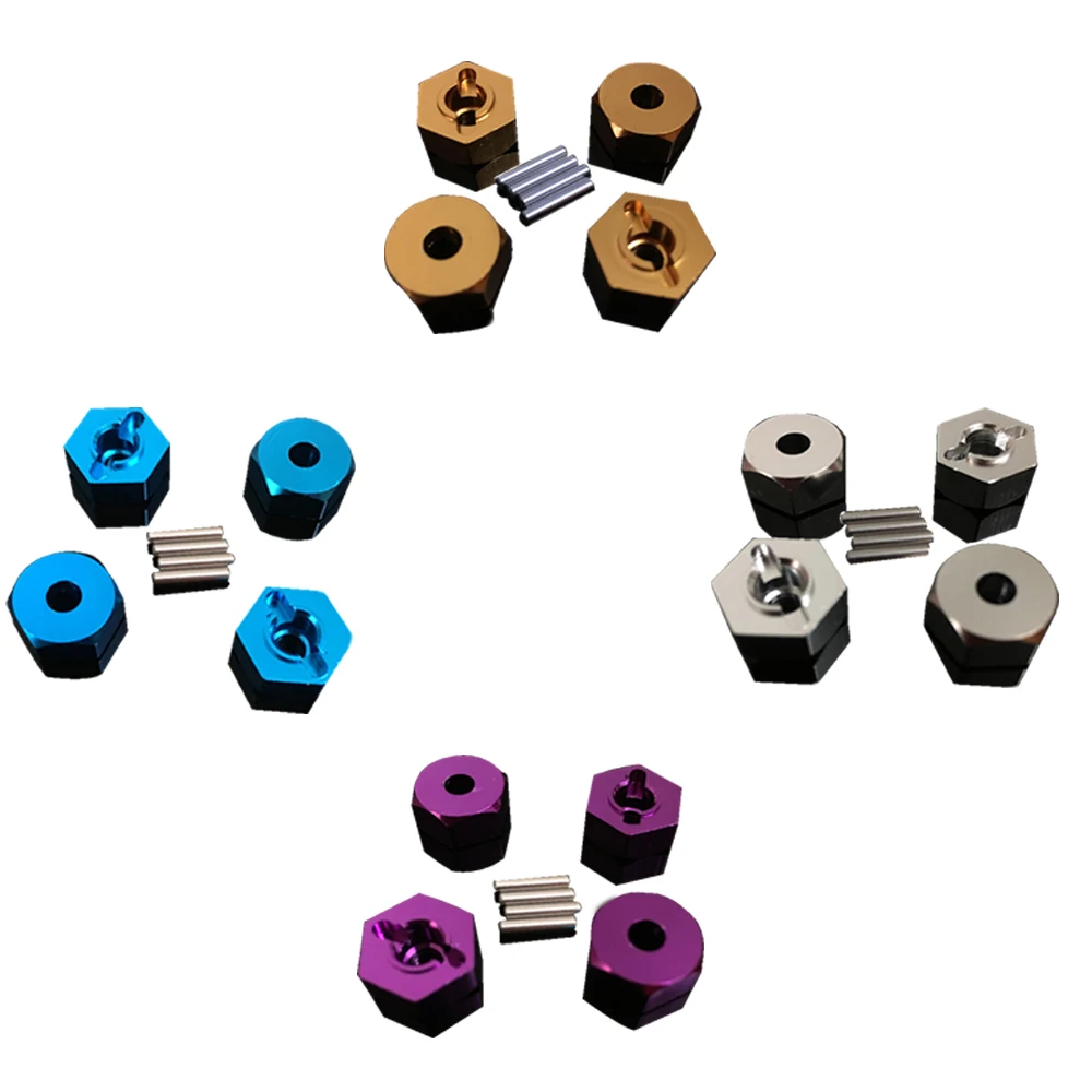 2019 New Arrival 4Pcs 12mm Hex Wheel Hub Mount And Pins Durable Practical For RC 1/10 TRA Slash | Игрушки и хобби