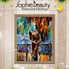 Картина из страз Софи красавица, религия, Поцелуй дождя, ткань для рукоделия, вышивка, домашнее искусство