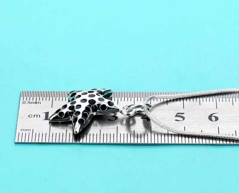 Модный дизайн посеребренный процесс кулон в виде морской звезды серебряное