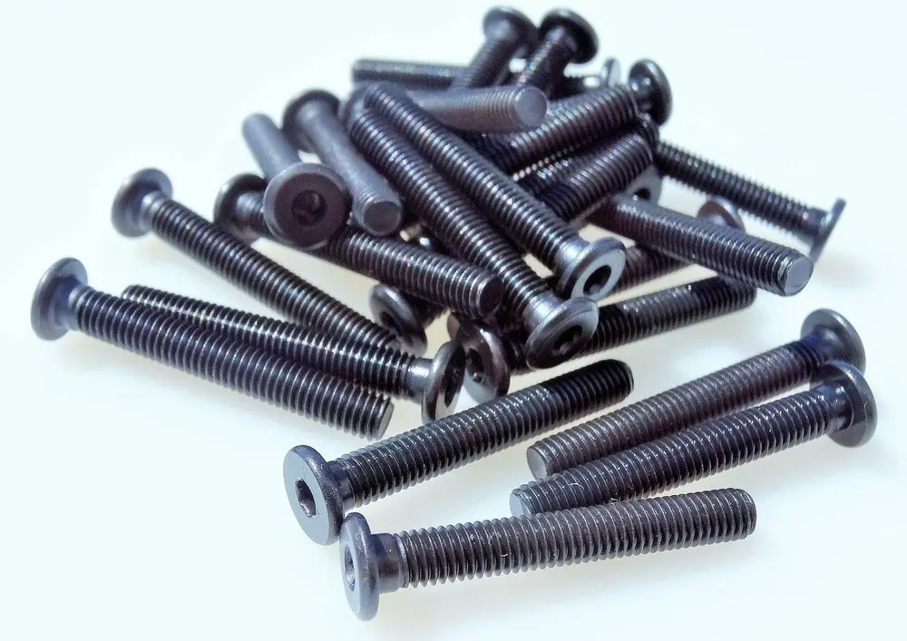 Низкопрофильные винты M5 35 мм (100 шт. в упаковке)|screw m5|low profile screws m5low screw |