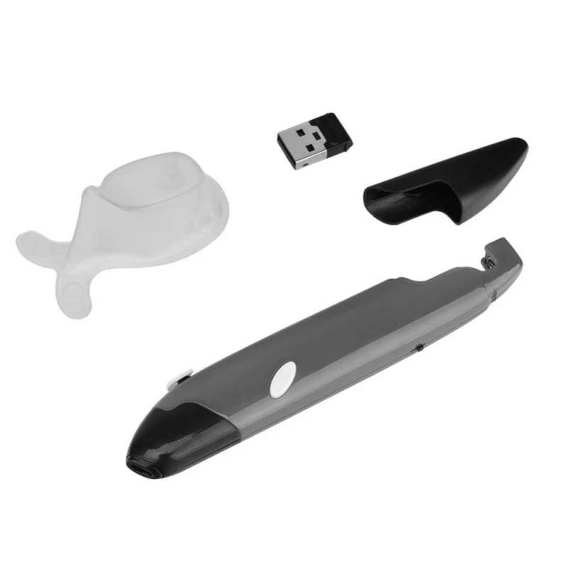 Мини Беспроводная оптическая Ручка мышь 2 4G 1600 точек/дюйм 4 кнопки карандаш USB