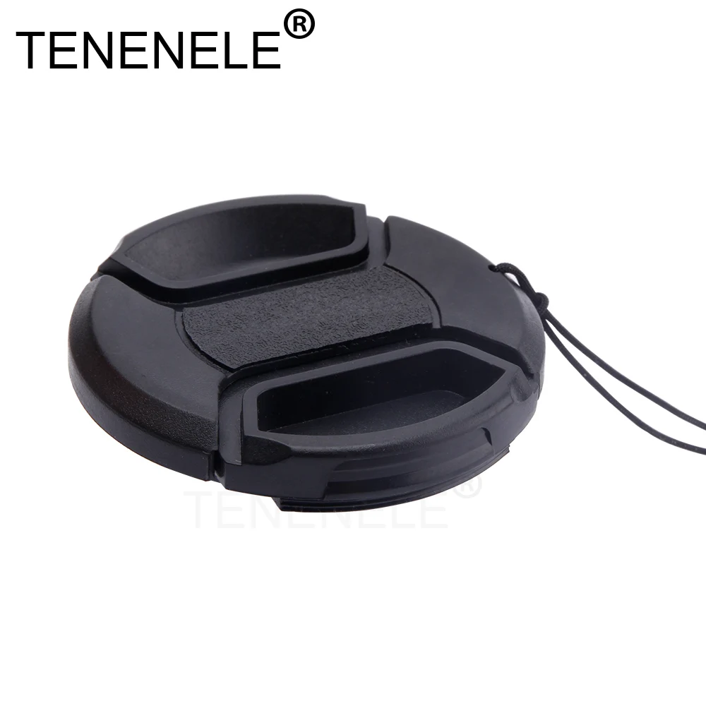 Крышка объектива TENENELE для камеры Защитная крышка Canon Nikon Sony Fuji Lummix 40 5 мм 49 52 58 62 72 77