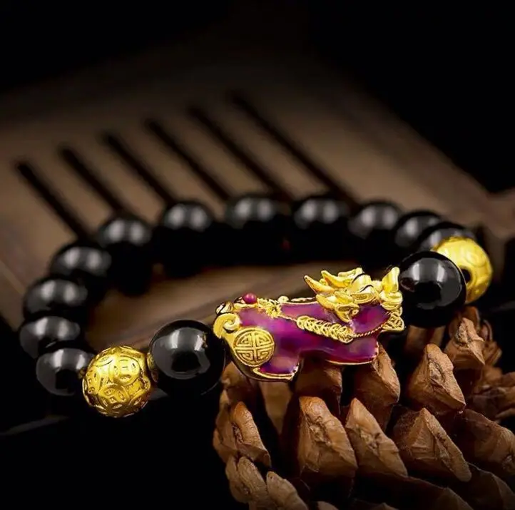 Браслеты и браслеты Pixiu Brave Stone Beads модные ювелирные изделия подарок для мужчин