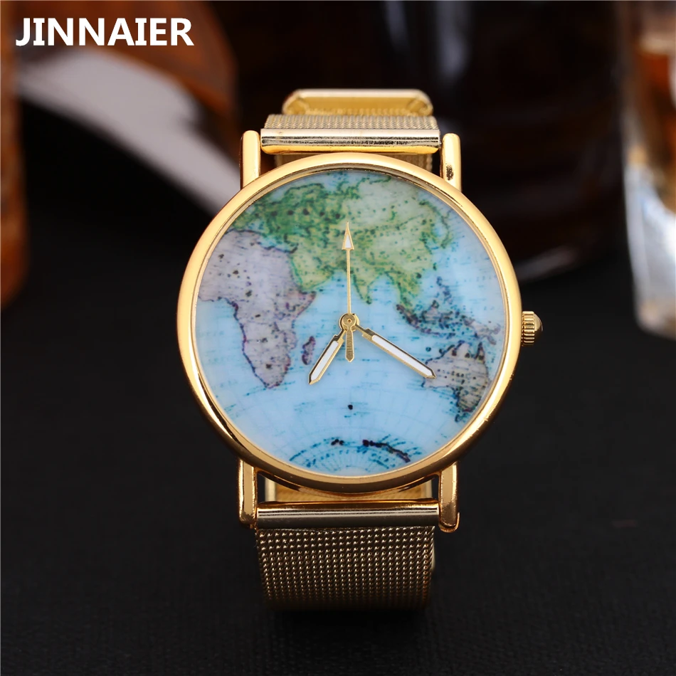 Топ Роскошные Брендовые мужские часы из нержавеющей стали золотой сетки Группа