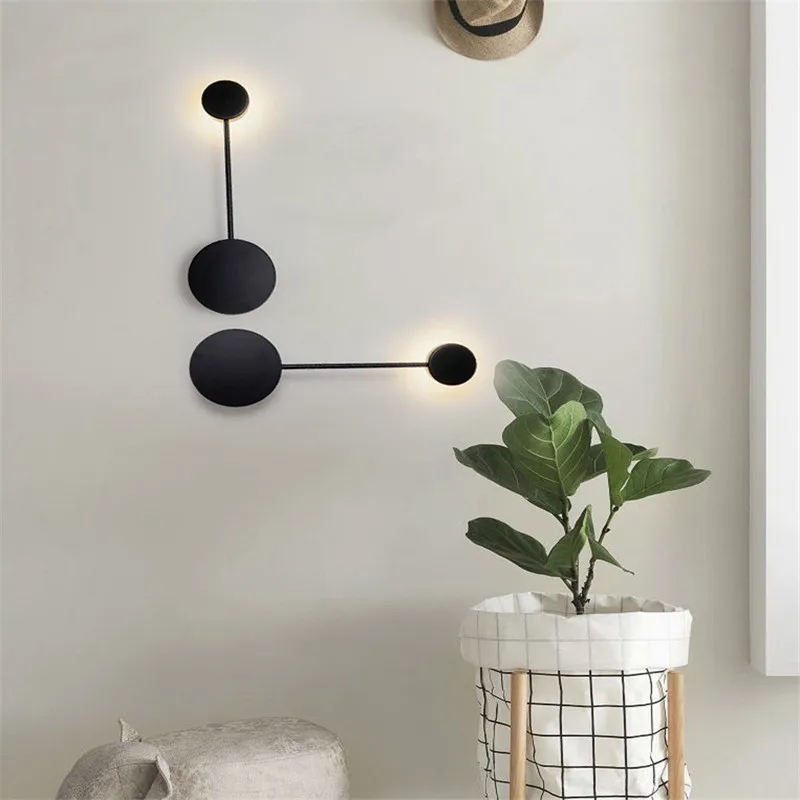 Модная светодиодная настенная лампа в современном дизайне светильник для ванной