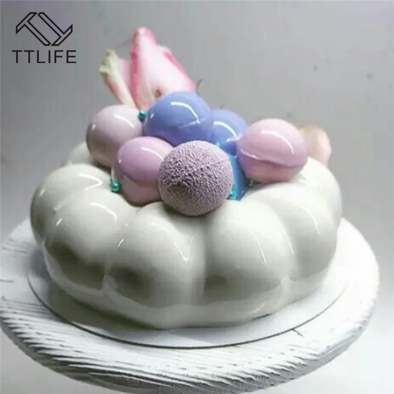 TTLIFE Sugarcraft Cube квадратной формы 3D силиконовые формы торт шоколад лоток для Мусса десерт, выпечка блюдо кондитерские изделия с глазурью