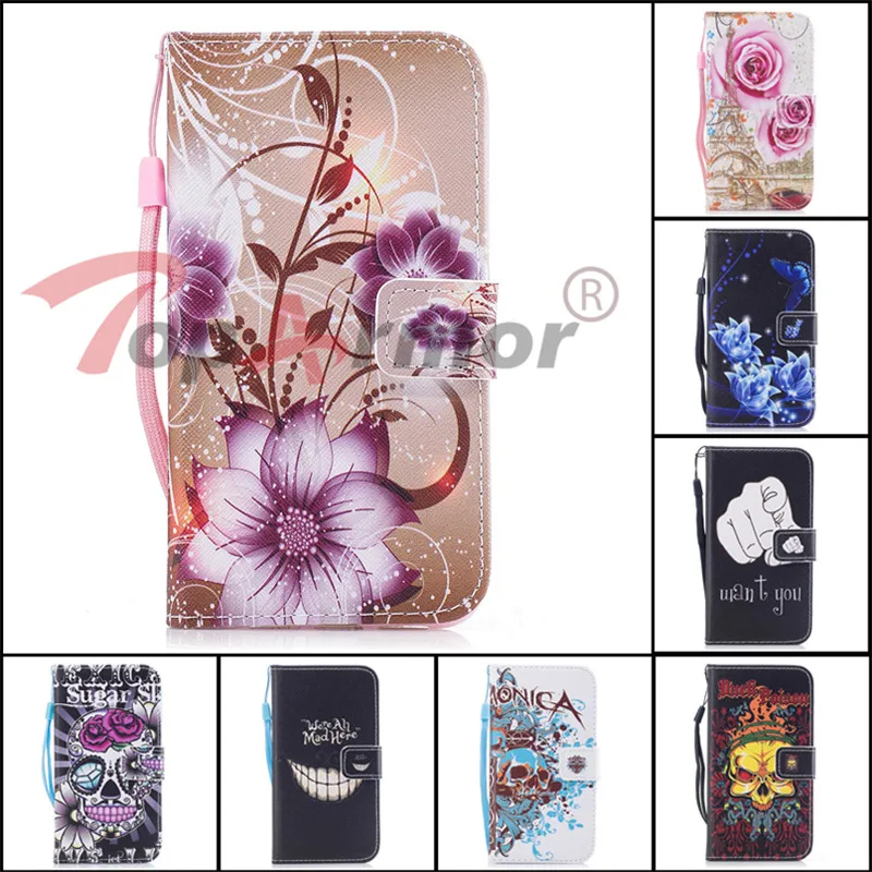 Чехол для телефона из искусственной кожи с рисунком Samsung Galaxy A3 A5 A7 2015 A310 A510 A710 A320 A520