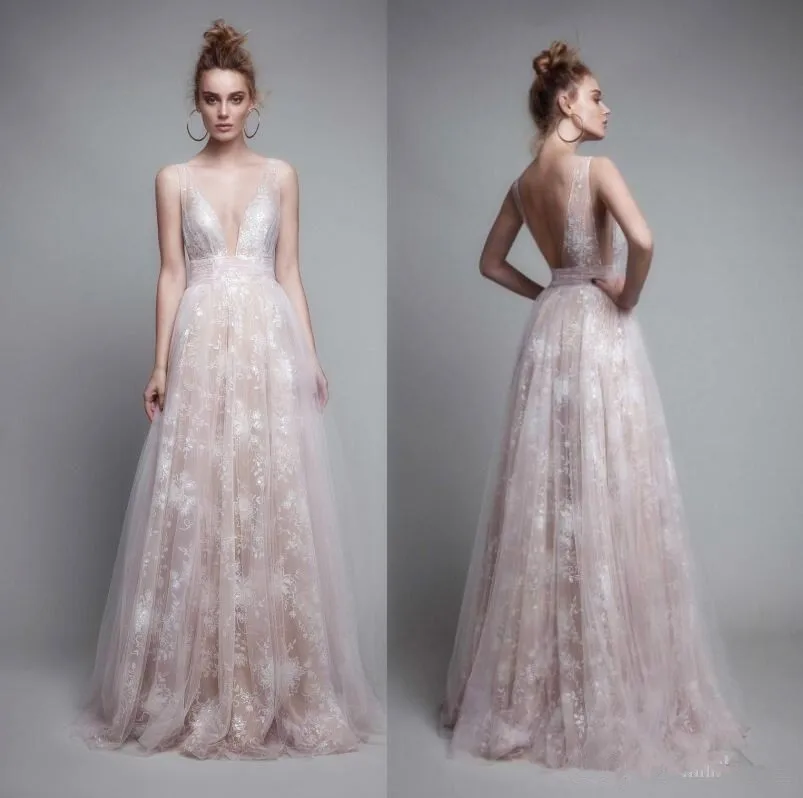 Кружевное платье с открытой спиной для выпускного вечера сексуальное v образным