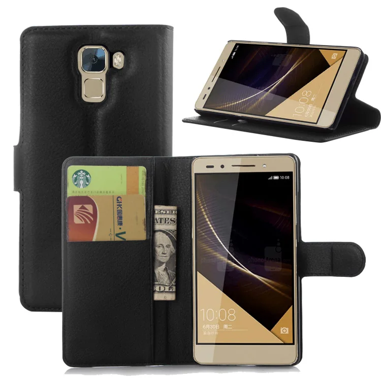 Чехол книжка Befosson с полной защитой для Huawei Honor 7 чехол из мягкого ТПУ