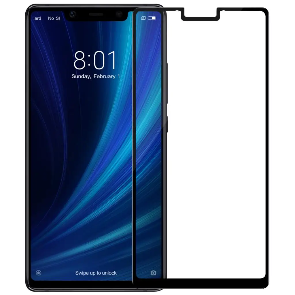 3D закаленное стекло для Xiaomi Mi8 SE полное покрытие защита экрана Nillkin CP + Max |
