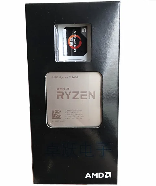 AMD Ryzen 5 2600 R5 ГГц шестиядерный процессор с двенадцатью потоками YD2600BBM6IAF сокет