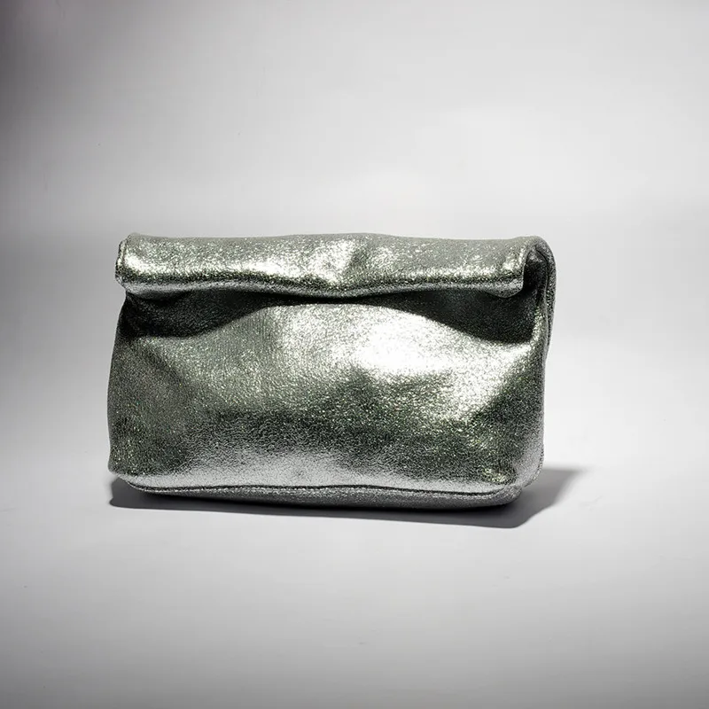 Normcore дизайнерский женский клатч конверт из натуральной кожи модная женская