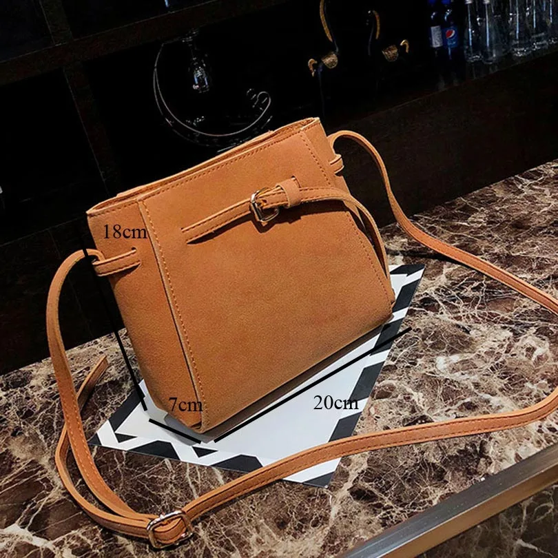 Для женщин ведерко Сумки модельер скраб искусственная кожа Crossbody сумки известной