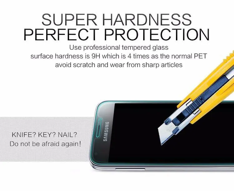 RONICAN закаленное стекло для Samsung Galaxy S6 S5 S4 S3 J3 J5 J7 J1 mini 2016 Grand Prime Защитная пленка