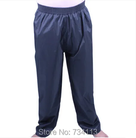 Брюки для мужчин с защитой от дождя водонепроницаемые длинные брюки взрослых