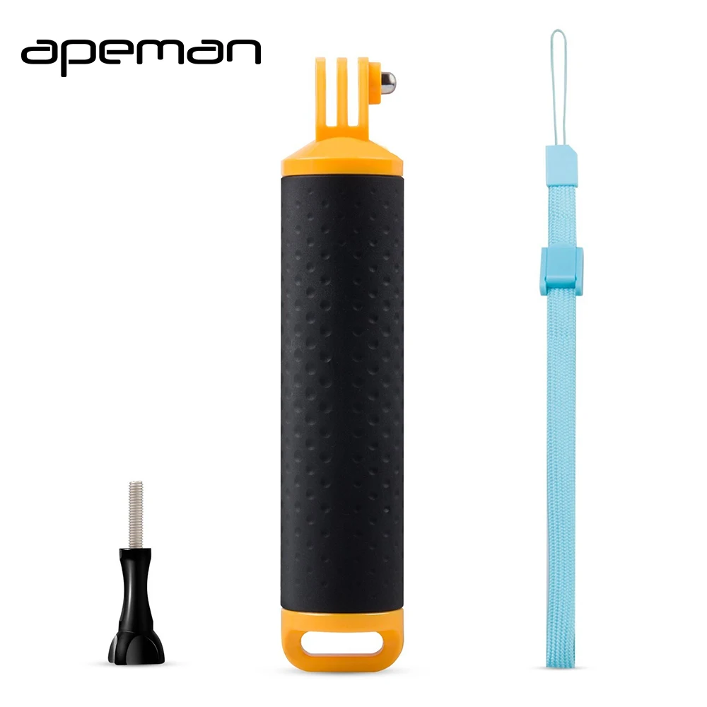 Apeman поплавок Водонепроницаемый плавающей рукоятки палка для селфи нескользящей