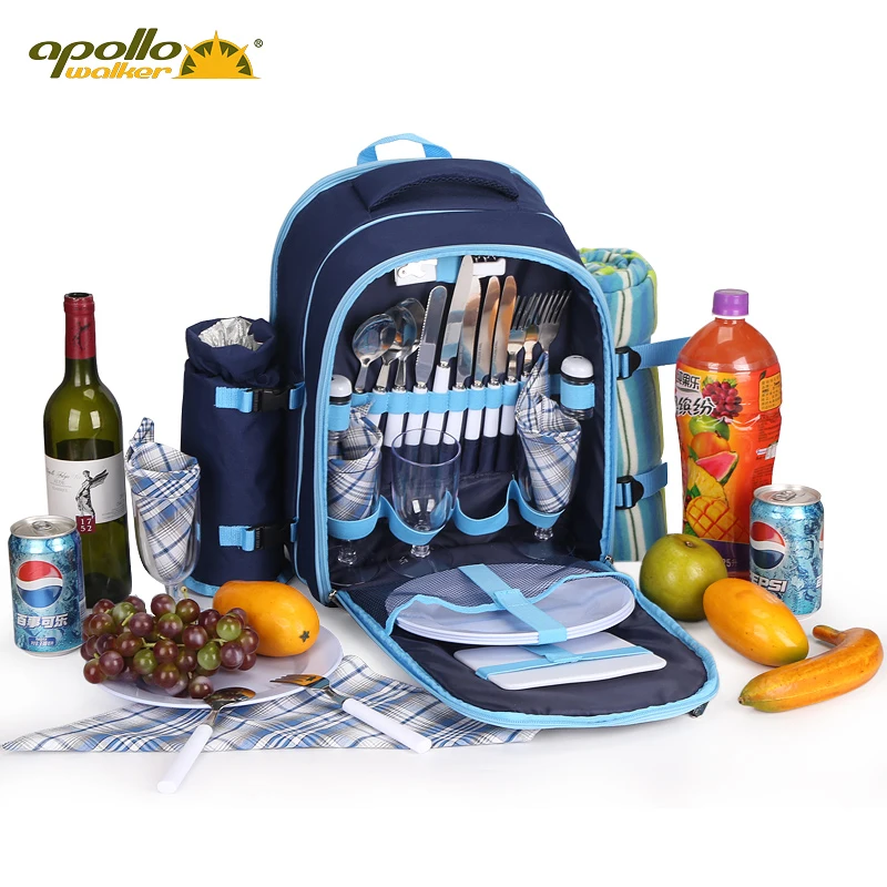 Портативная сумка Apollo для обеда столовый набор из двух предметов на плечо с