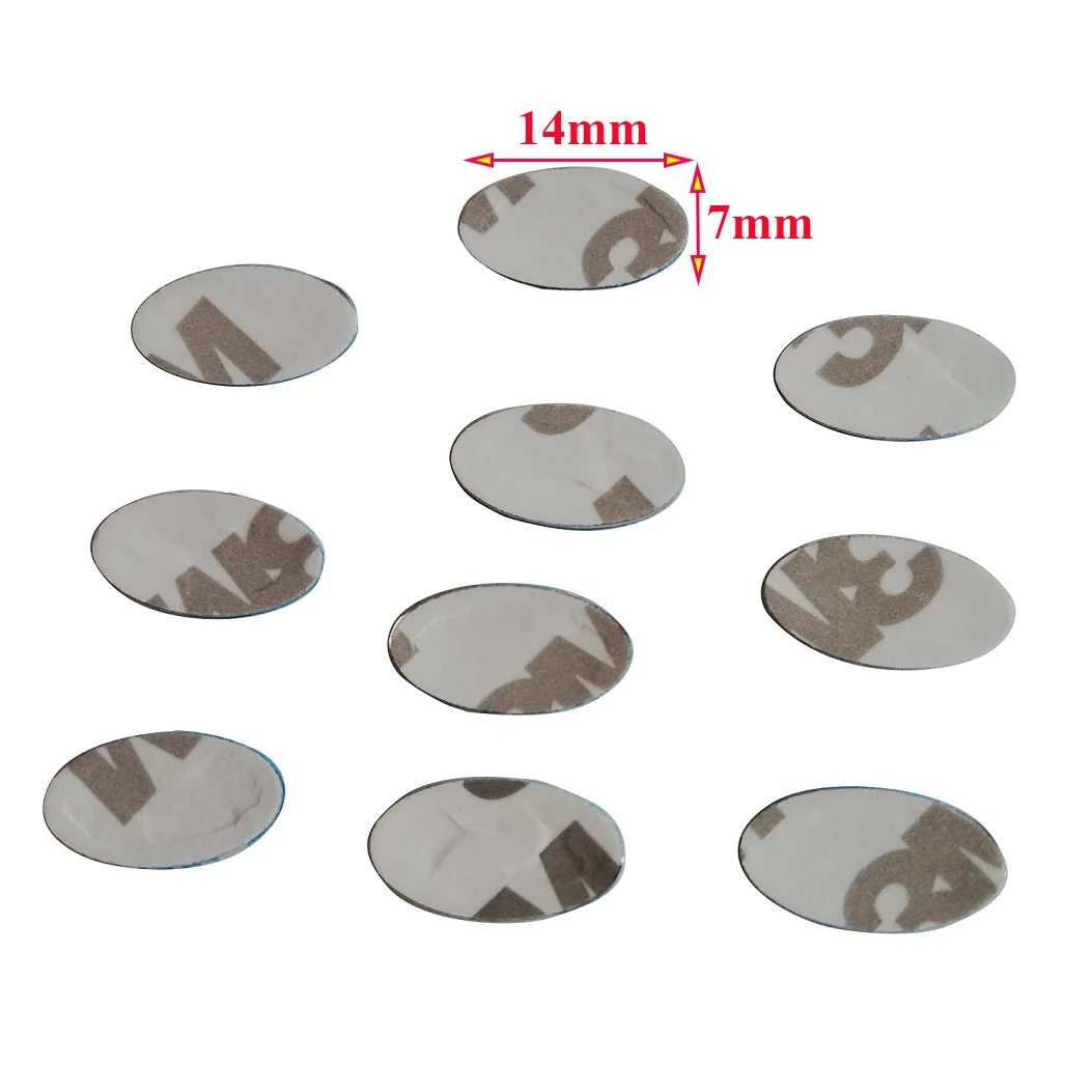 

10pcs/lot 14X7mm car key fob sticker car emblem car control key logo