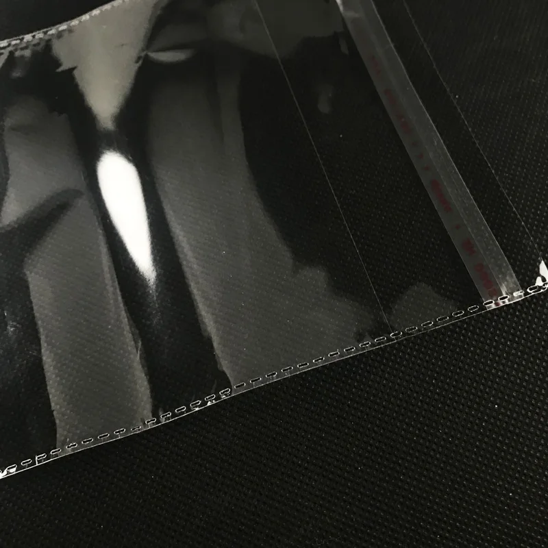 12X15CM прозрачный самоклеющийся уплотнитель OPP Полиэтиленовые пакеты Подарочный