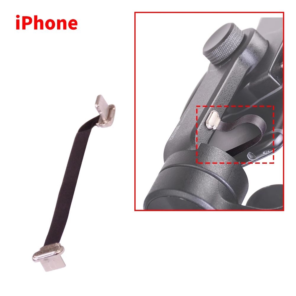 Мини 75 мм zhiyun Smooth 4/3 зарядный кабель для Iphone/Samsung Type C/Andrews необходимый 0 космический