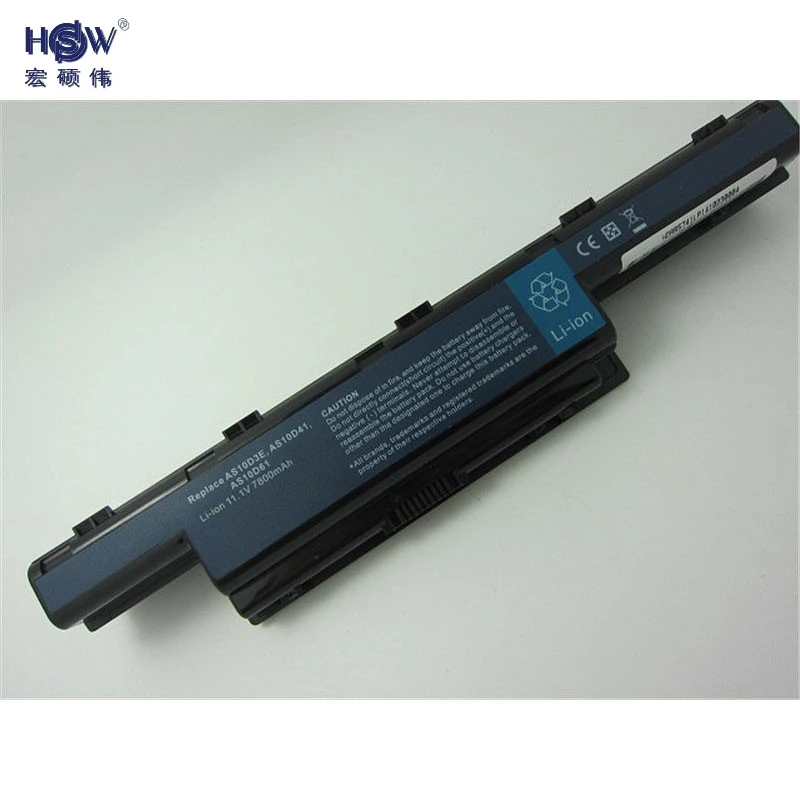 HSW ноутбука Батарея для acer AS10D AS10D31 AS10D3E AS10D41 AS10D51 AS10D61 AS10D71 AS10D73 AS10D75 AS10D5E AS10D7E AS10D81