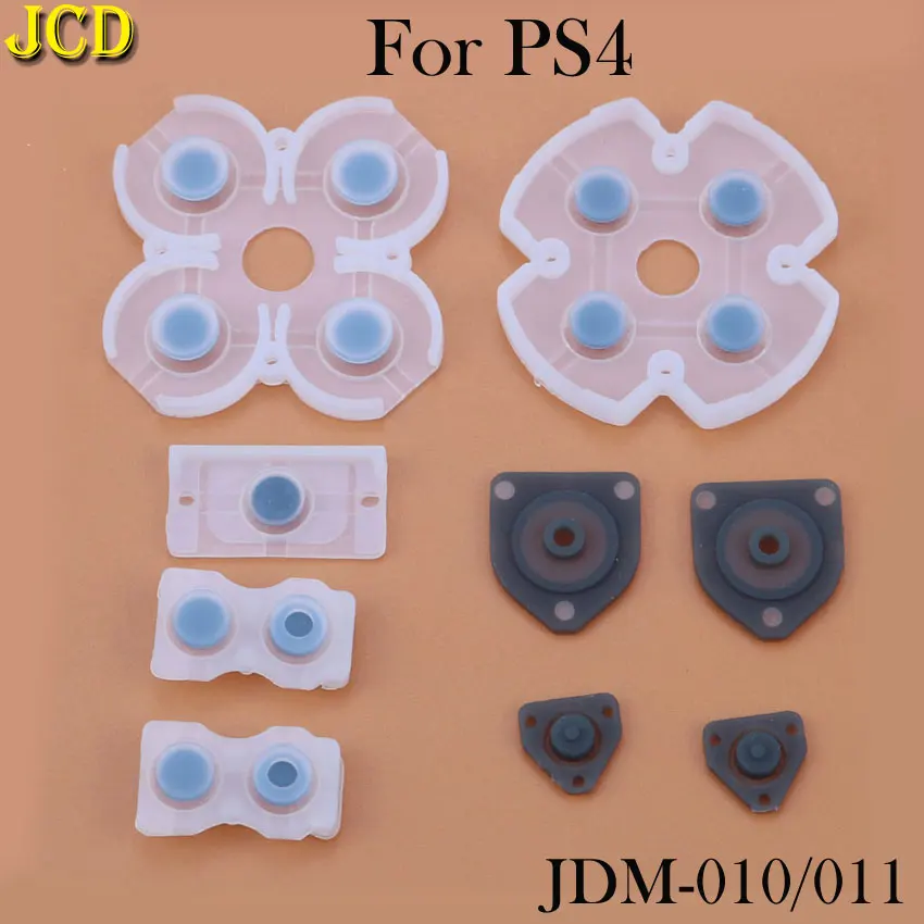 JCD 1 комплект для Dualshock 4 силиконовый резиновый проводящий D Pad PS2 PS3 PS4 PSP1000