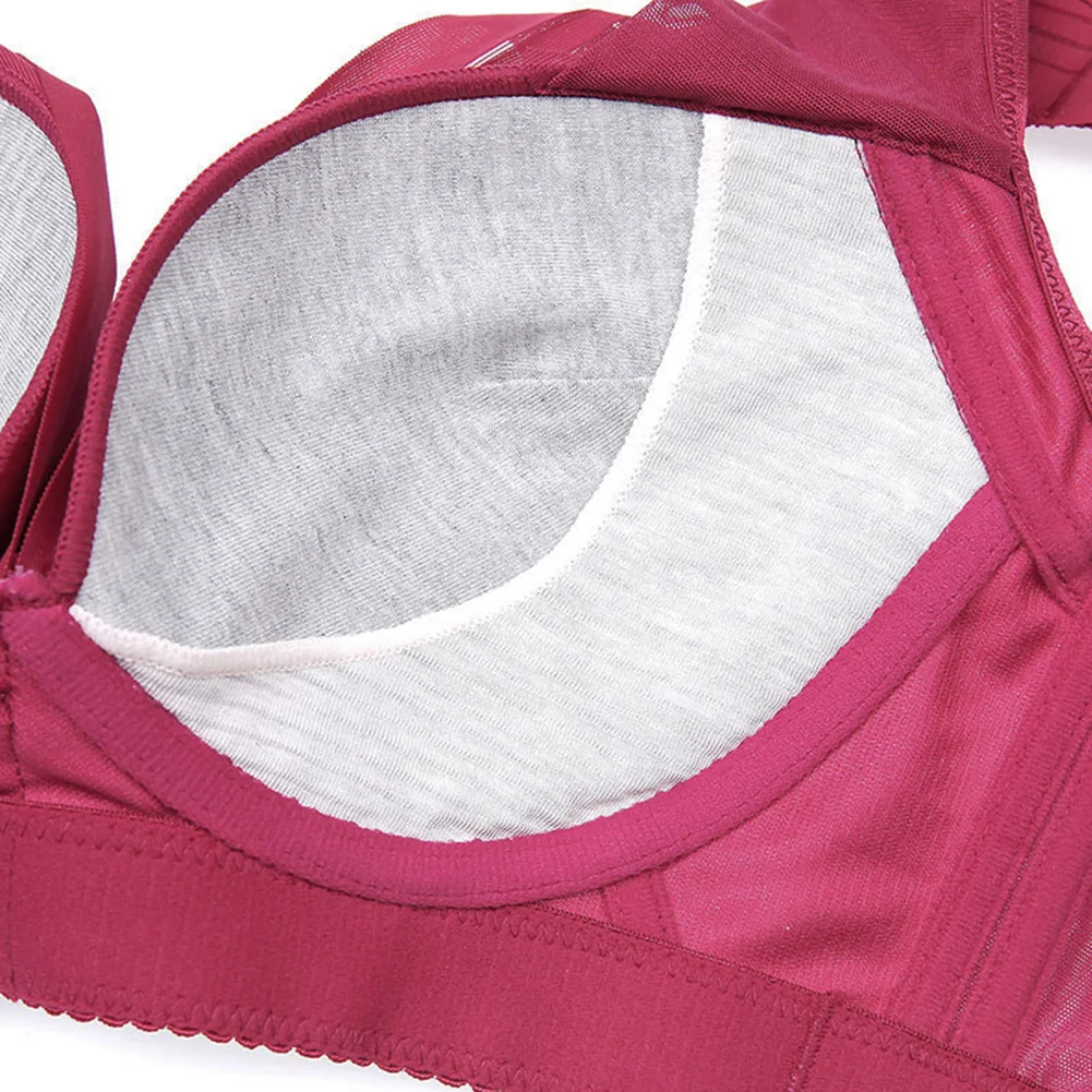 Romacci женский бюстгальтер большого размера беспроводное антибактериальное