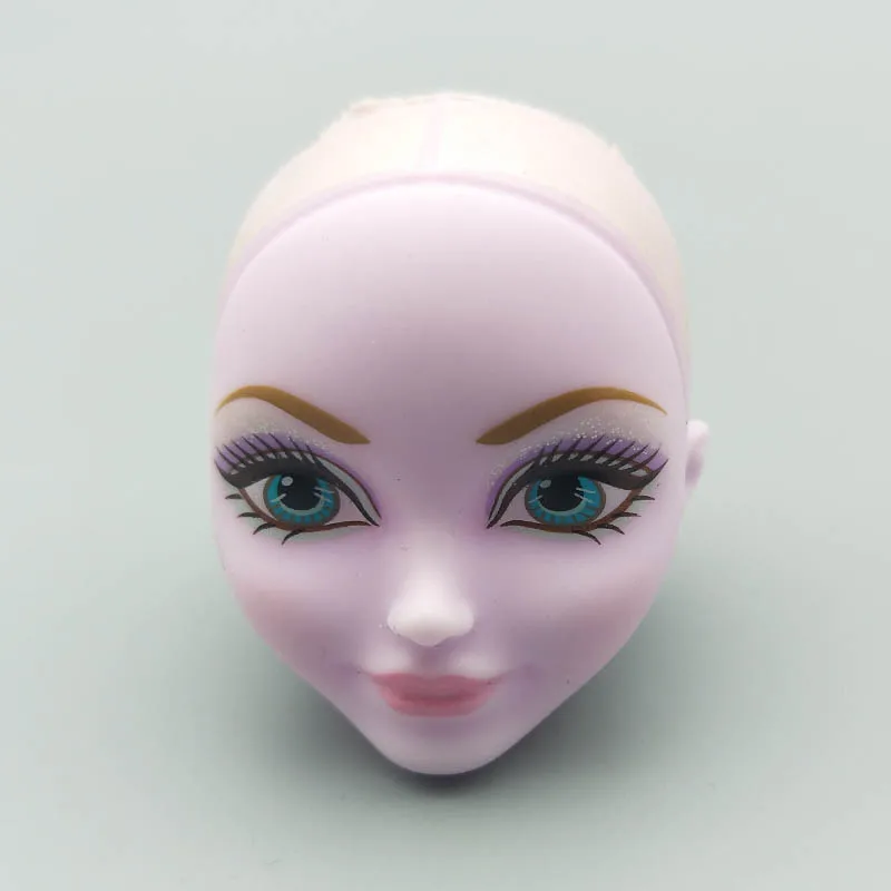 1:6 мягкий макияж лысый голова куклы для Monster High голова куклы BJD кукла для отработки нанесения макияжа Голова монстра 1/6 аксессуары для кукол