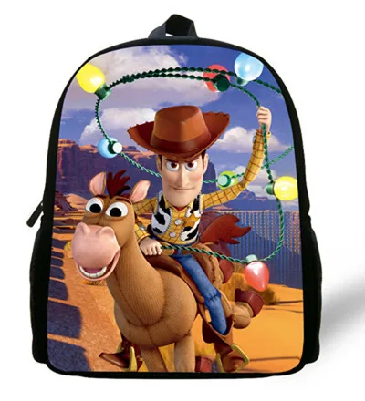 12-дюймовый Mochila школьная детская игрушка в виде рюкзака история школьные ранцы для мальчиков с персонажами из мультфильмов древесно-рюкзак для сборов ребенка От 1 до 6 лет