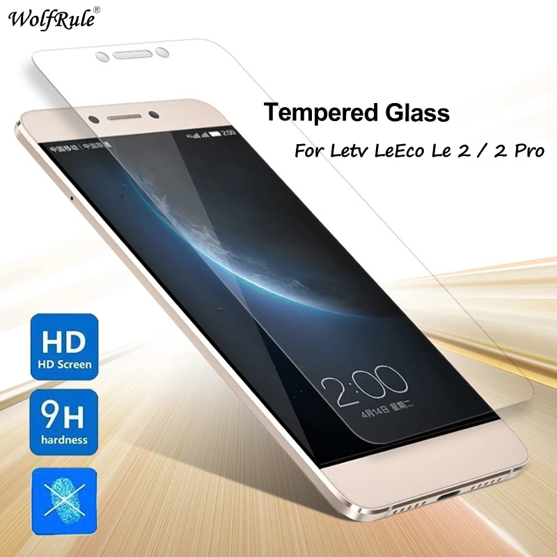 WolfRule 2PCS For Glass Letv LeEco Le 2 Pro Screen Protector Tempered Protective Phone Film | Мобильные телефоны и