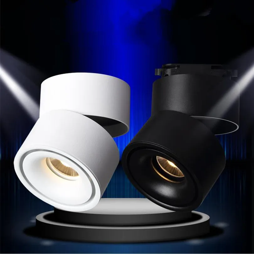 Бесплатная доставка COB LED светильник 15 Вт 20 поверхностного монтажа теплый белый