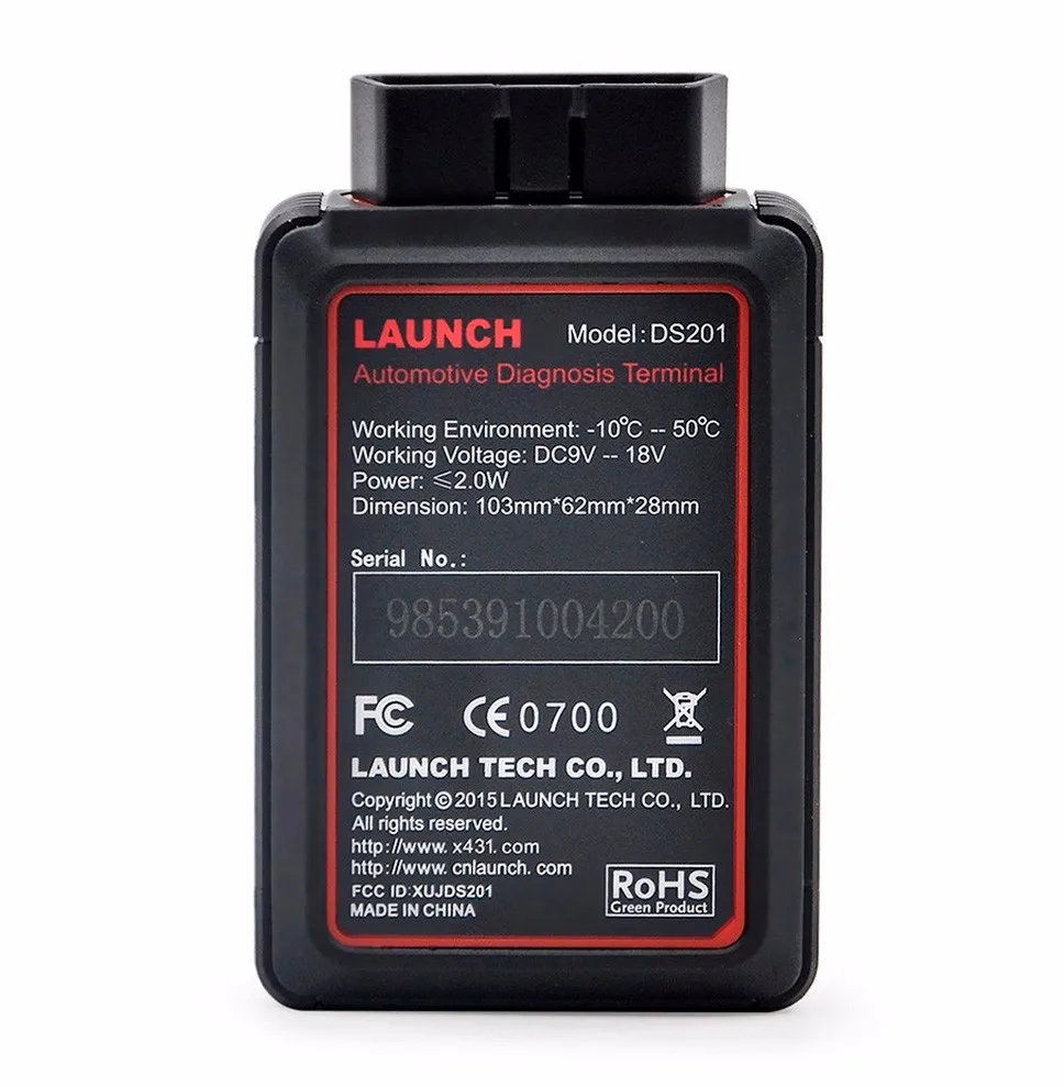 Оригинальный bluetooth адаптер Launch DBSCARII для x431 v + pro 3 оригинальный DBSCAR II|launch dbscar|launch