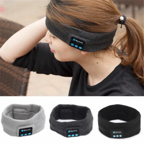 Спортивные Bluetooth беспроводные наушники стерео гарнитура повязка для