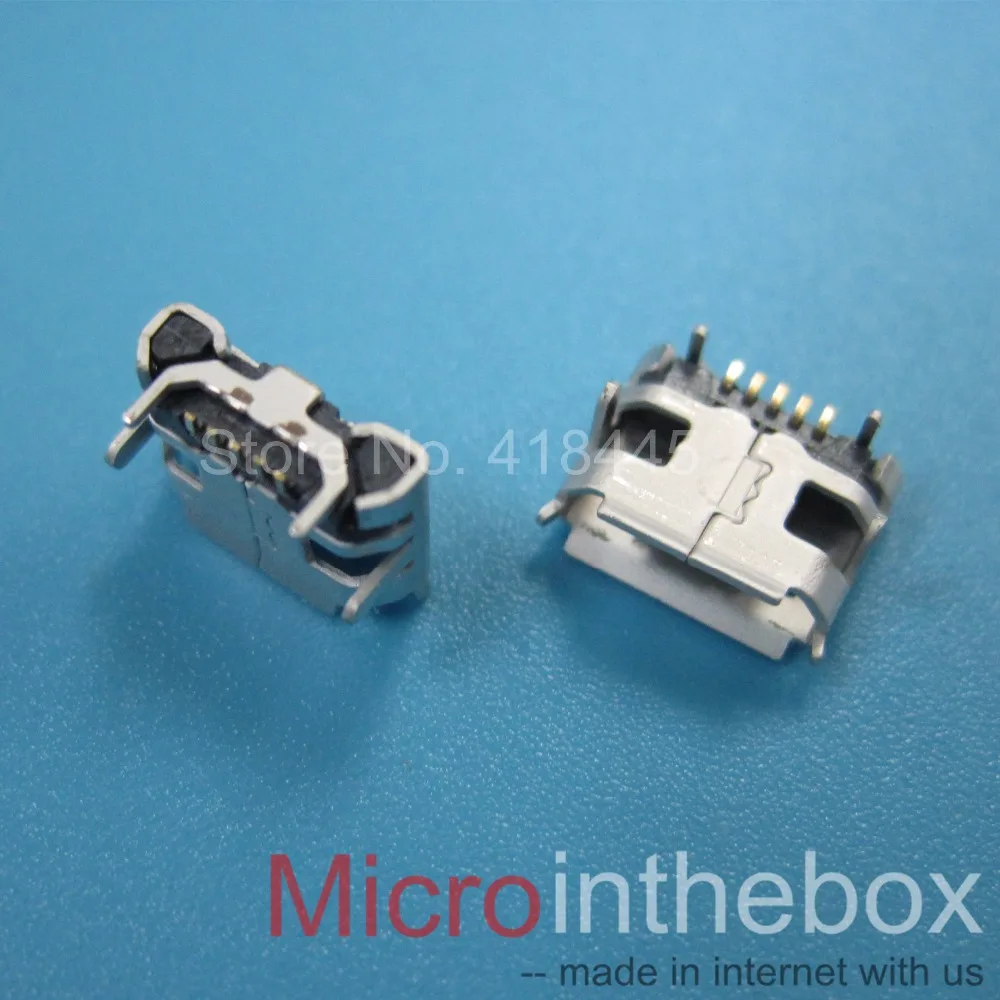 

1000 шт., разъём Micro USB, 5P, 5 контактов