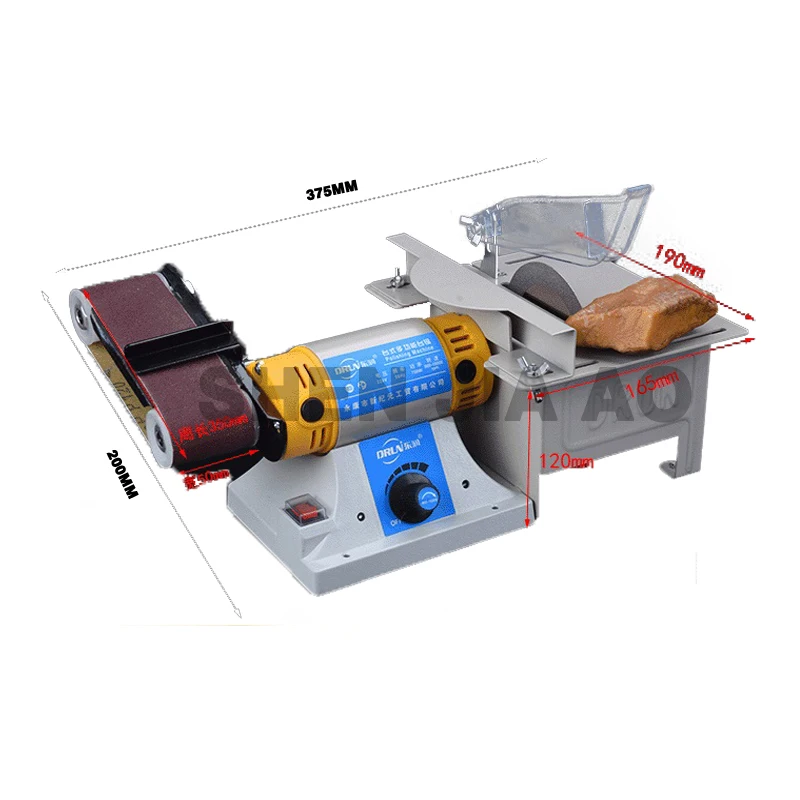 1 шт. настольная многофункциональная ленточная машина Нефритовая пила