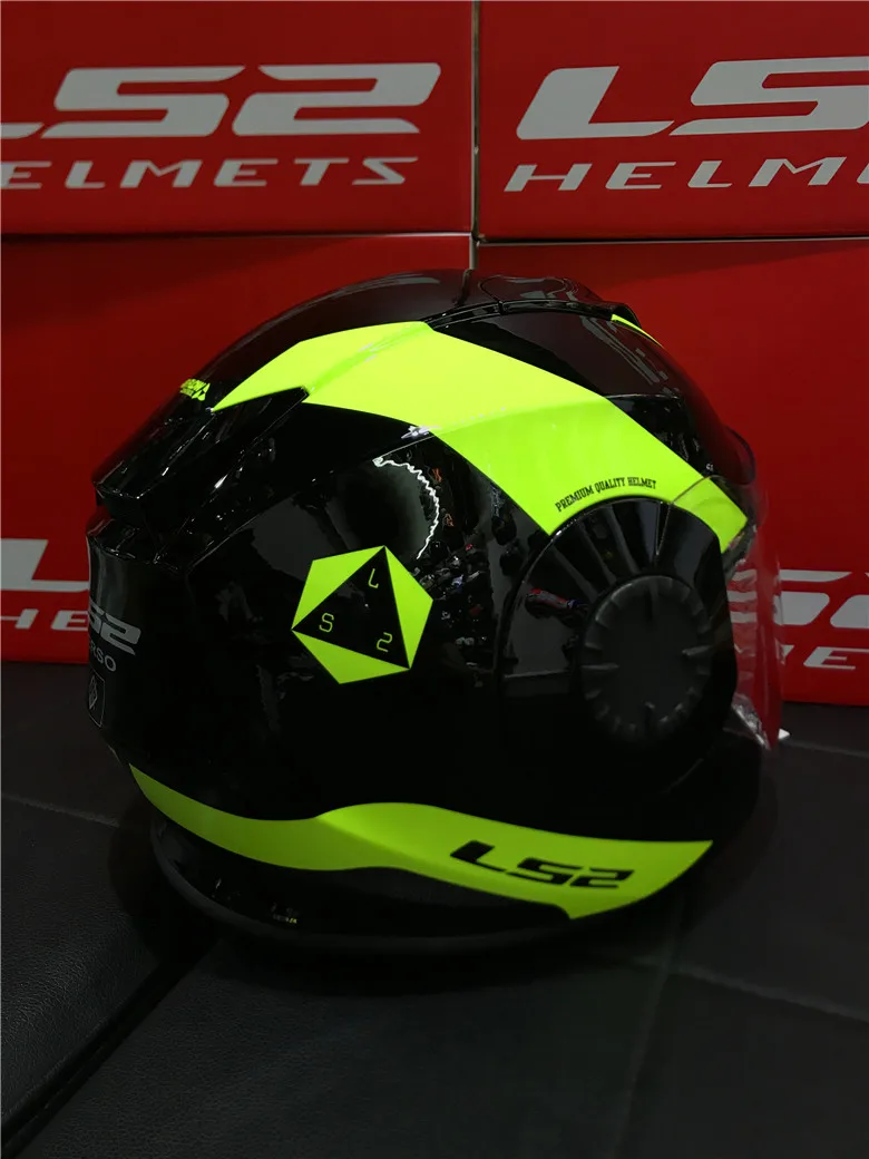 LS2 OF570 Открытый мотоциклетный шлем LS2 Verso старый локомотив ретро винтажный шлем скутер шлемы - Цвет: black yellow