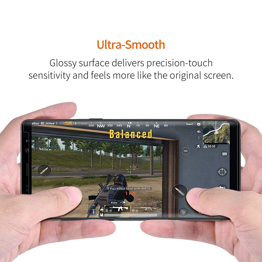 2 шт. Защита экрана для samsung S8 S9 Plus изогнутое закаленное стекло жидкий полный клей УФ-светильник для Galaxy Note8 Note 9 S10 e Plus
