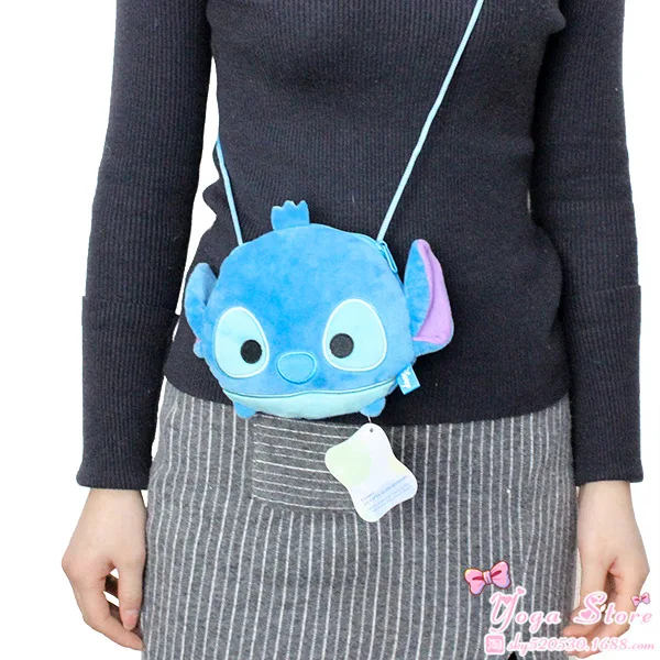 Disney Популярные мультфильм кукла crossbody Кошелек Микки и Минни белка Брат Большой средства ухода для век Дональд Дак стежка детские плюшевые игрушки