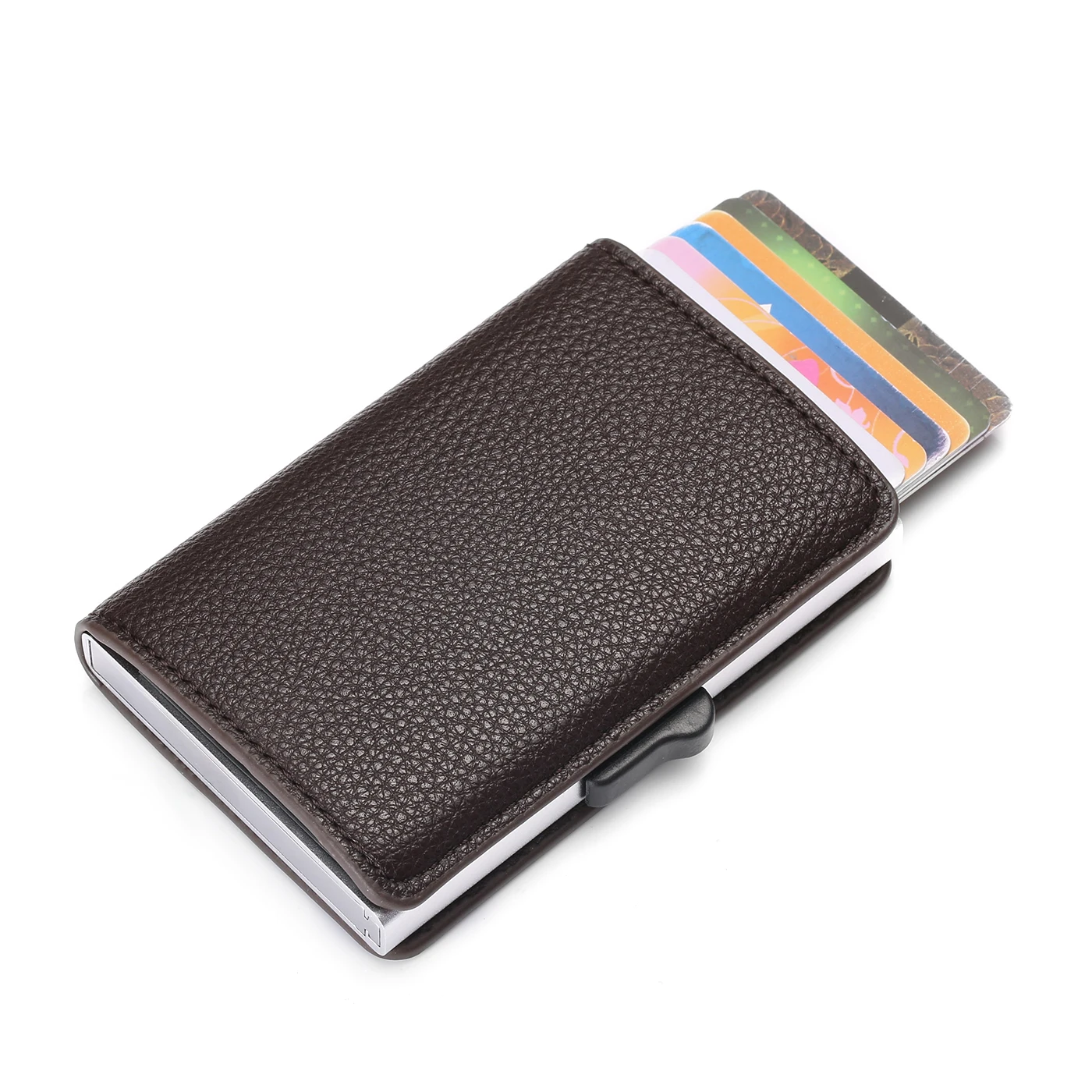 coffee x-88 ZOVYVOL RFID держатель для карт, минималистичный кошелек, высокое качество, посылка для карт, для мужчин, бизнес, для ID карт, чехол для карт, стиль - Цвет: coffee x-88