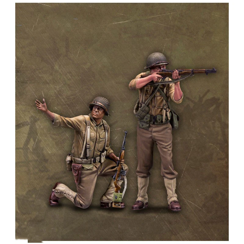 1/35 Современная пехота новая игрушка sit 2 для мужчин модель из смолы миниатюрная