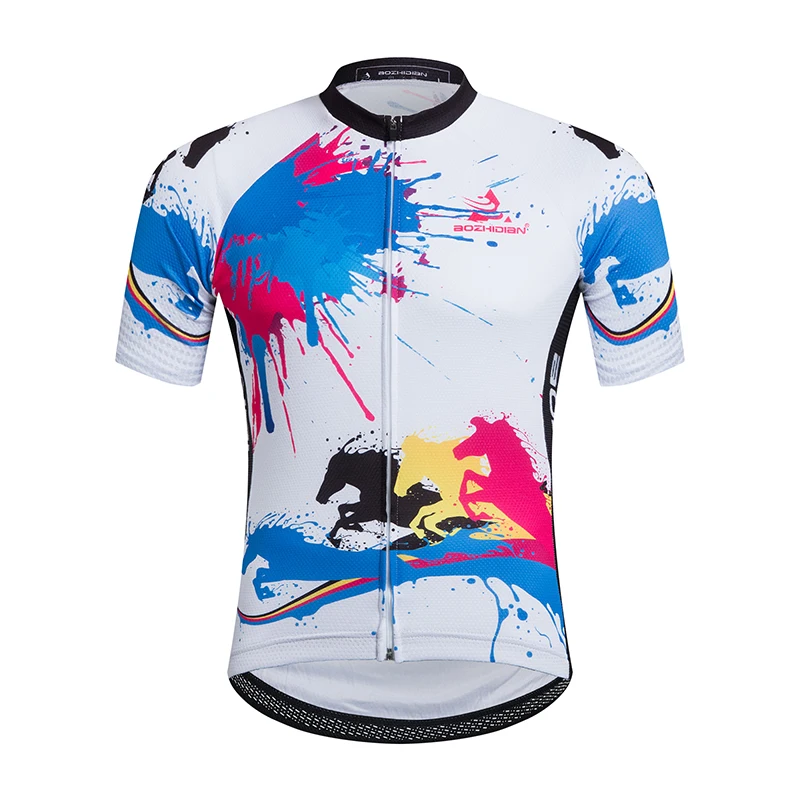 jersey1 Комплекты из Джерси для велоспорта с надписью Happy Music, одежда для велоспорта с коротким рукавом, летняя одежда для велосипеда, гелевые шорты с нагрудником - Цвет: jersey1