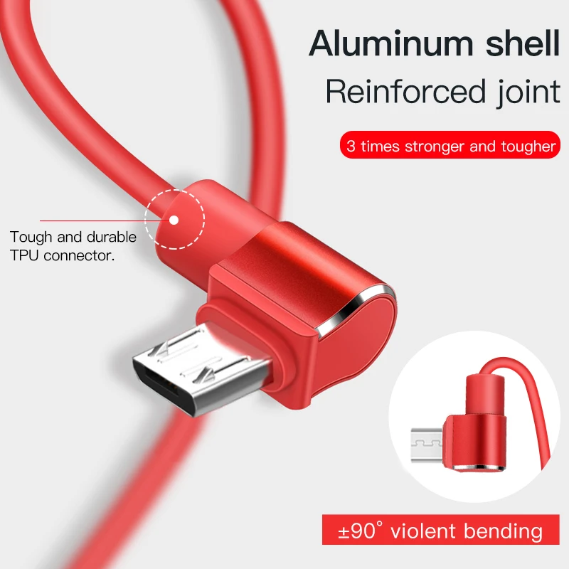 НОСО U37 Micro USB кабель для samsung huawei Xiaomi Android Быстрая зарядка USB кабель для передачи данных Зарядка через usb шнур Microusb Зарядное устройство кабель