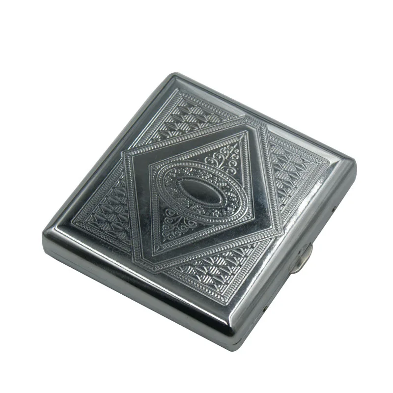 Hold 20 pcs Smoker Cigarette Case high quality Smoking Tool Box Maker Tobacco case Pattern Random | Дом и сад