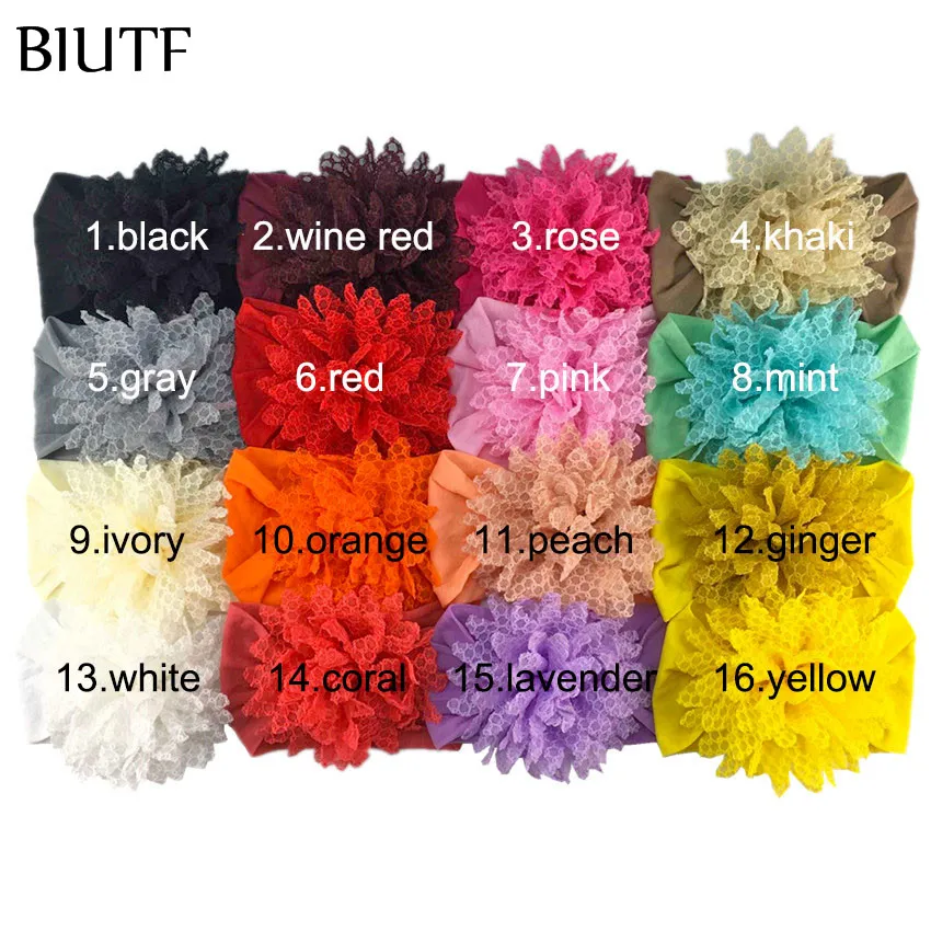 20 шт./лот оптовая продажа 4 4-дюймовый кружевной ободок в виде сот широкий