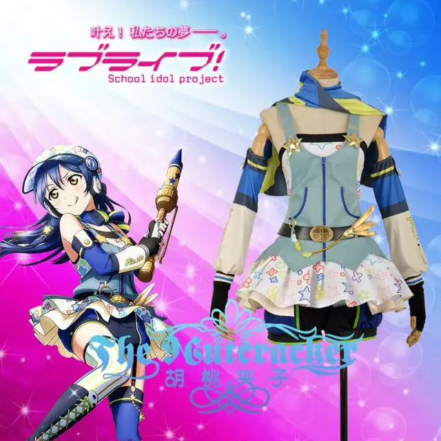 

[Customize]2018 New Anime Love Live Umi Sonoda Crayon/Painter Awakening Cosplay Costume XS-XXL For Wome Halloween Free Shipping