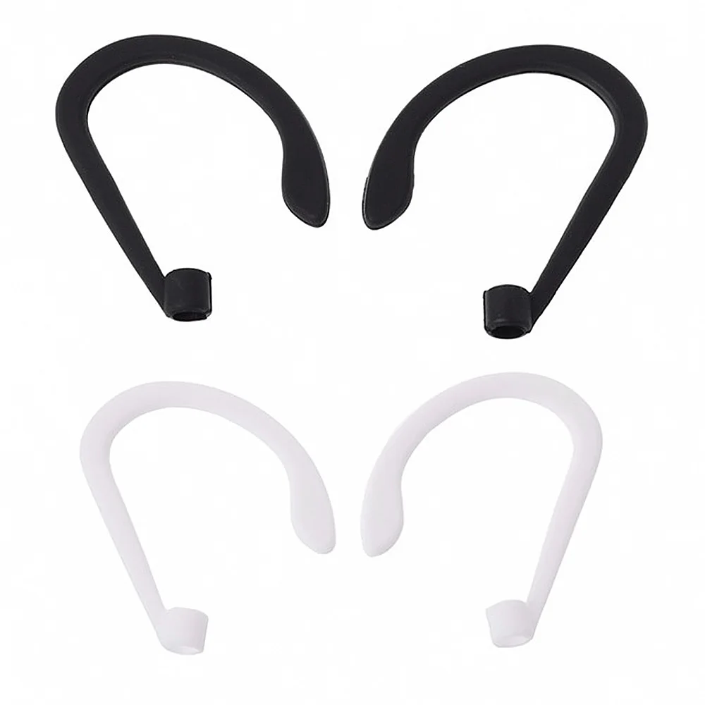1 пара силиконовых защитных заушников для наушников airpods apple аксессуары