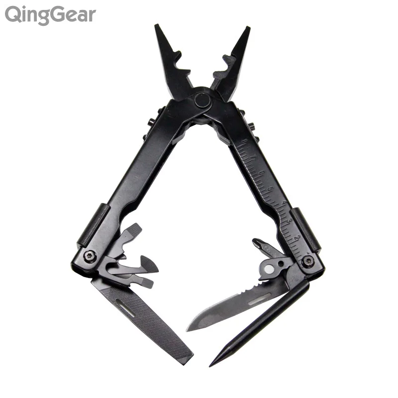Qinggear Острогубцы открытие одной рукой функциональные инструменты отвертка файл Ножи открывалка для бутылок