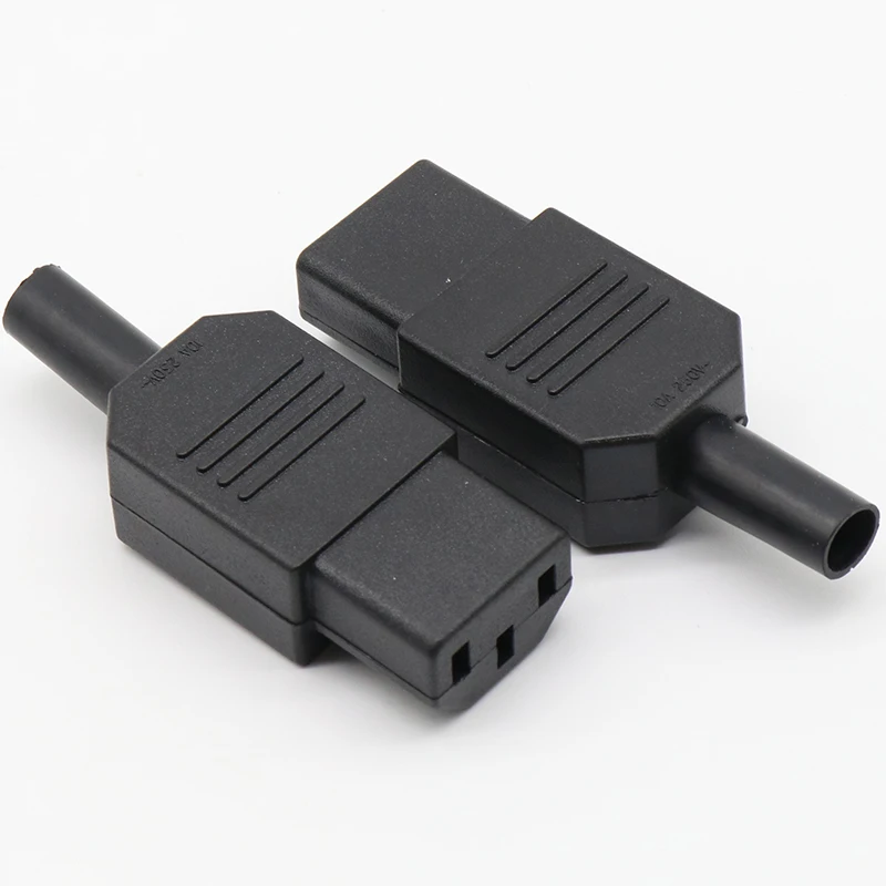 10 шт. новинка 2017 оптовая цена черный IEC 320 C13 розетка разъем питания 3-контактный