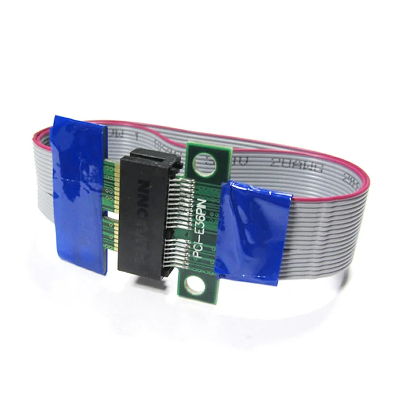 Гибкий кабель PCI Express для переопределения местоположения PCIe E 1X в разъем
