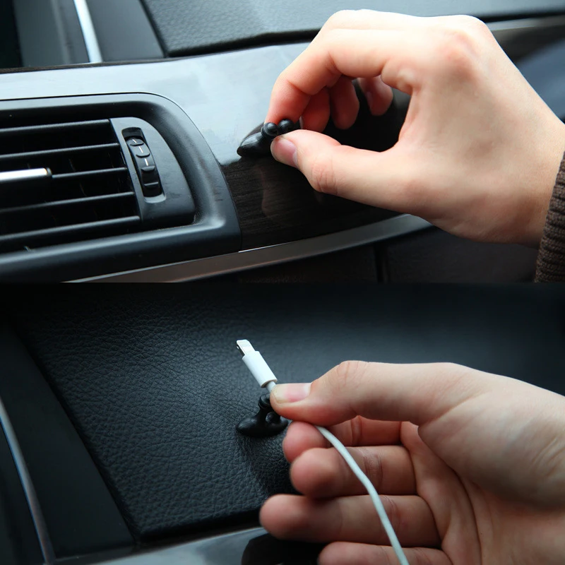 8 шт./компл. автомобильные наклейки с зажимом для телефона Peugeot 307 206 Jeep Ford Focus 2 3 VW Polo